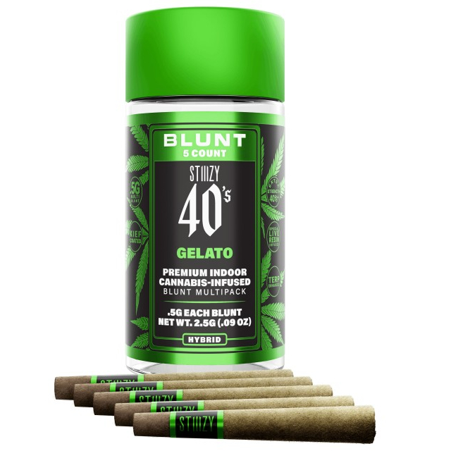Stiiizy 40's — GELATO - 0.5G 5PK MINI BLUNTS