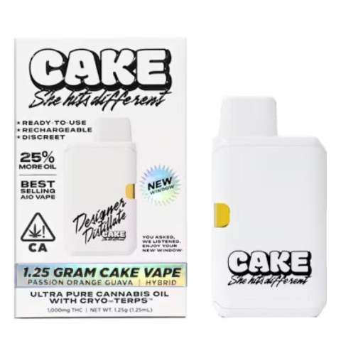 Cake: Passion Orange Guava