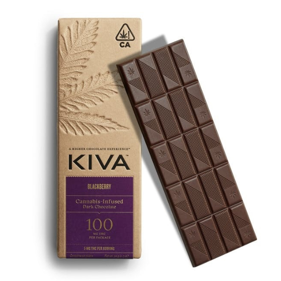 KIVA BAR: Blackberry Dark
