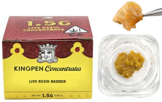 Kingpen — TORONJA - 1.5G LIVE RESIN BADDER