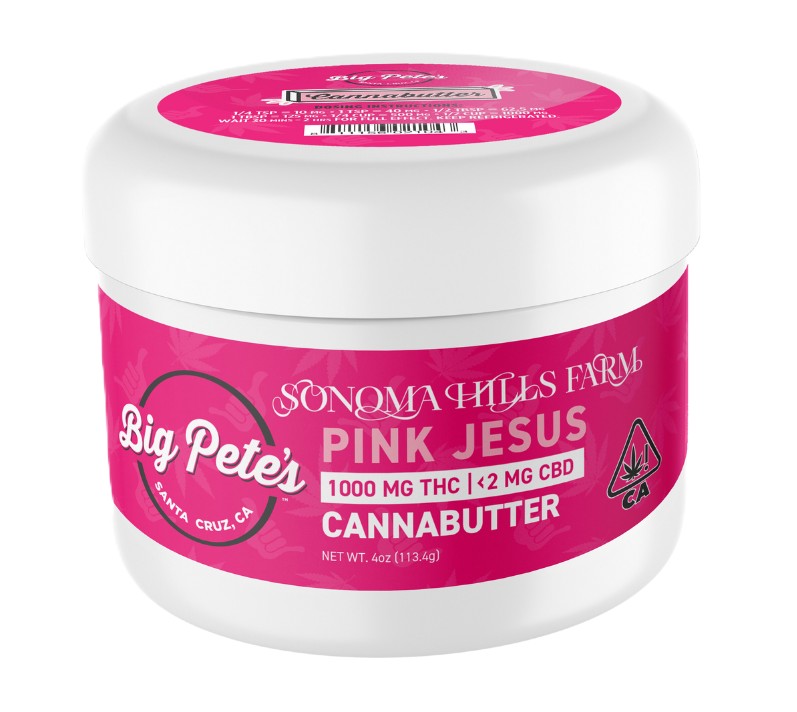 Big Pete's: Pink Jesus - Cannabutter Jar 1