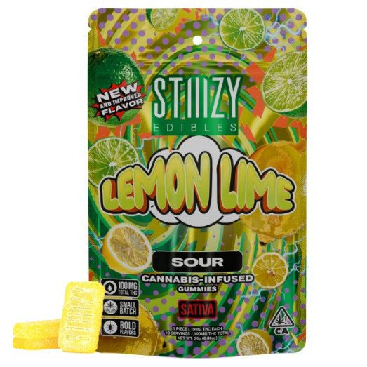 Stiiizy — LEMON LIME - 100MG GUMMIES