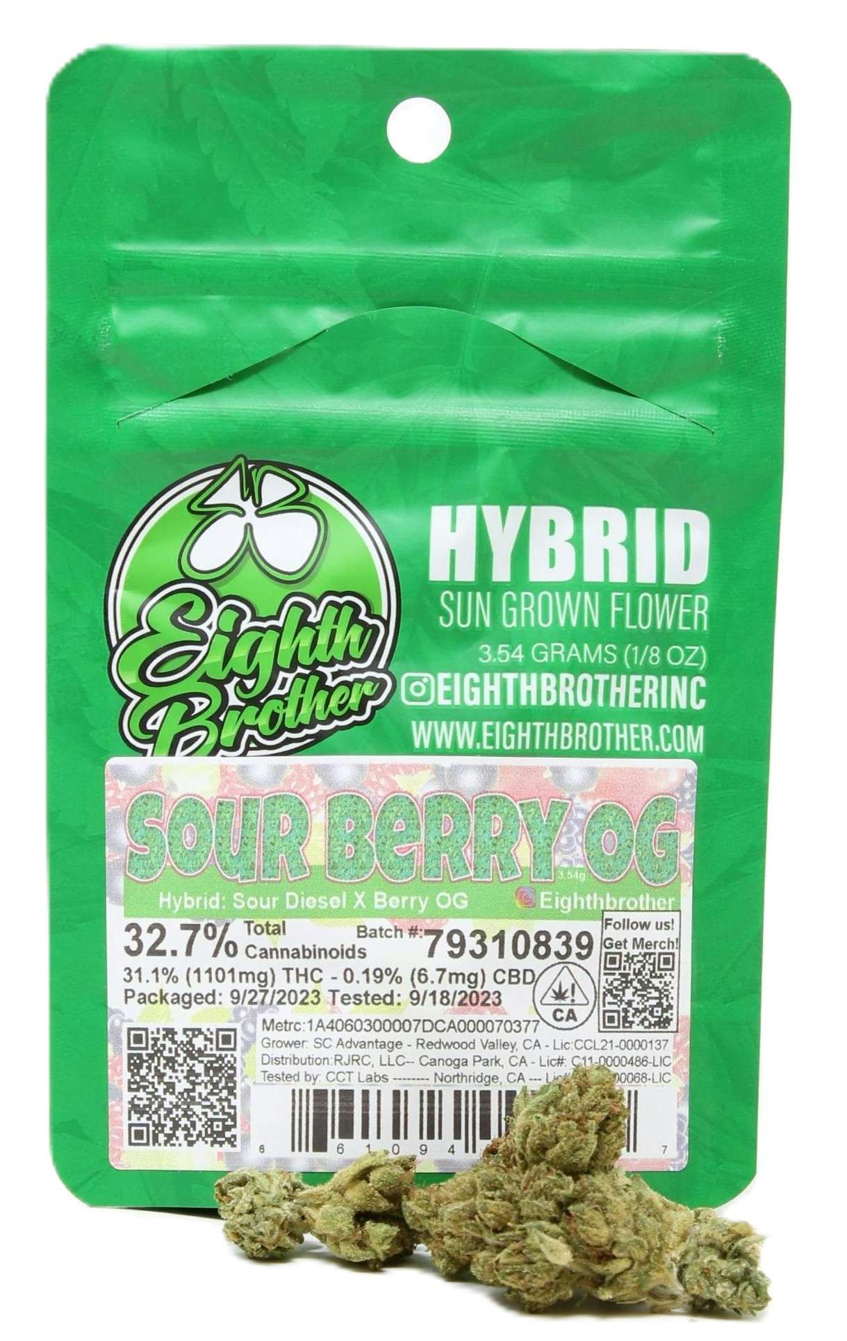 Eighth Brother: Sour Berry OG