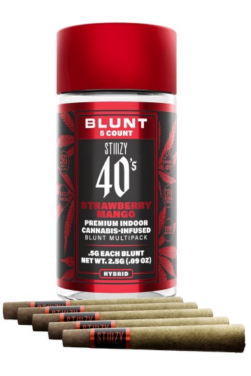 STIIIZY - 40's: Strawberry Mango - Mini Blunts