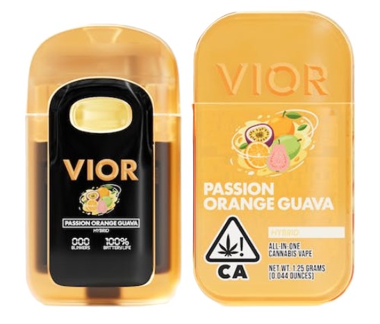 Vior — PASSION ORANGE GUAVA - 1.25G AIO