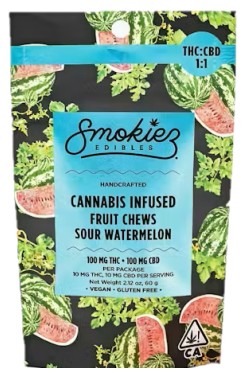 Smokiez Edibles: / Sour Watermelon
