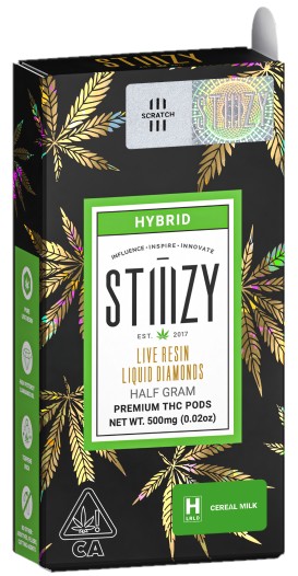 Stiiizy — CEREAL MILK - 0.5G LIQUID DIAMOND POD