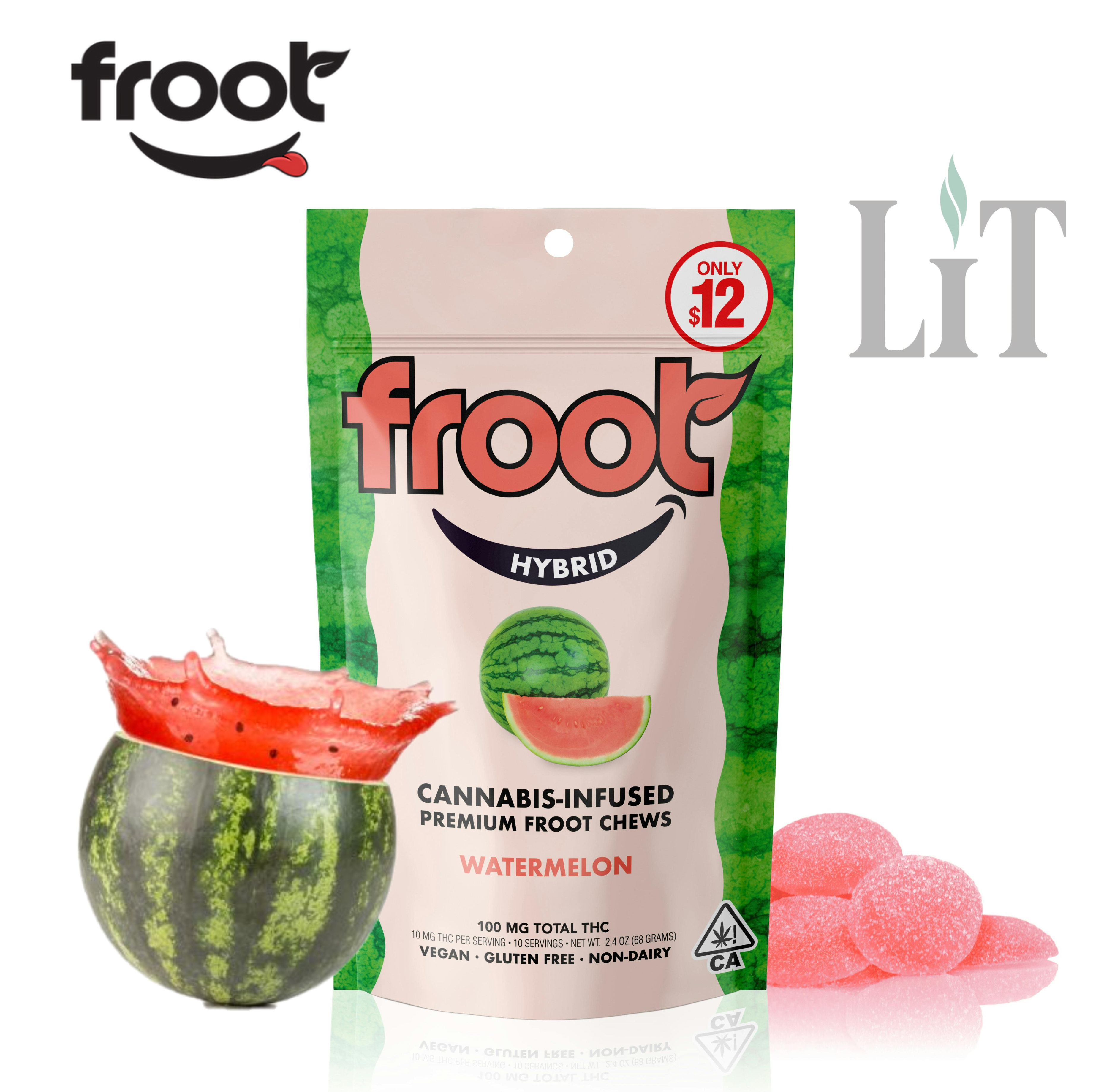 Froot — WATERMELON (10PK) GUMMIES -