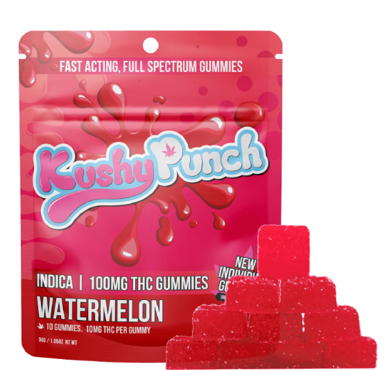 Kushy Punch — WATERMELON - 100MG INDIVIDUAL