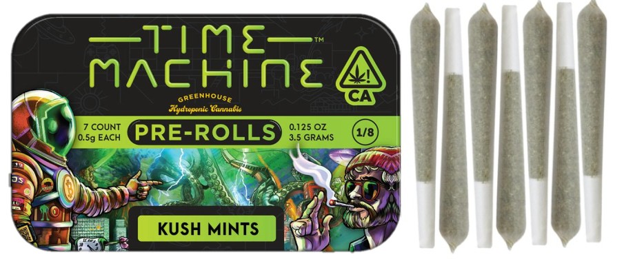 Time Machine — KUSH MINTS - .5G (7PK)