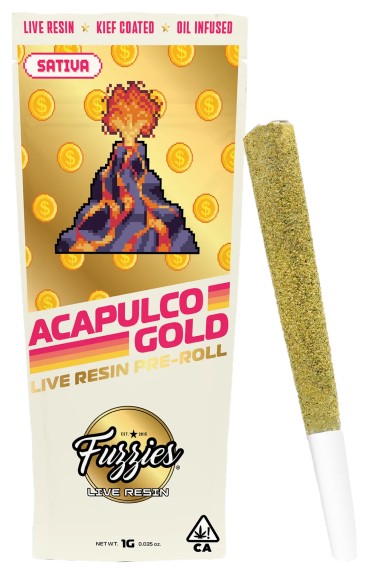 Fuzzies — ACAPULCO GOLD - 1G LIVE RESIN