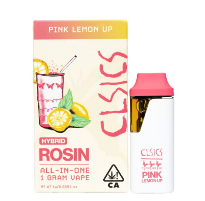 CLSICS — PINK LEMON UP - 1G ALL-IN-ONE LIVE ROSIN