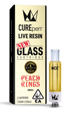 WCC: PEACH RINGS - 1G LIVE RESIN