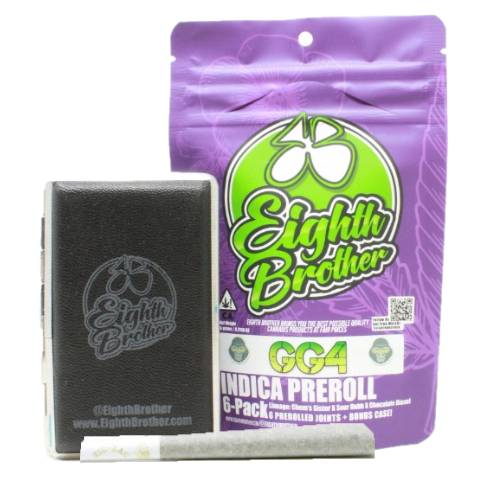 Eighth Brother — GG4 - 6PK PREROLLS