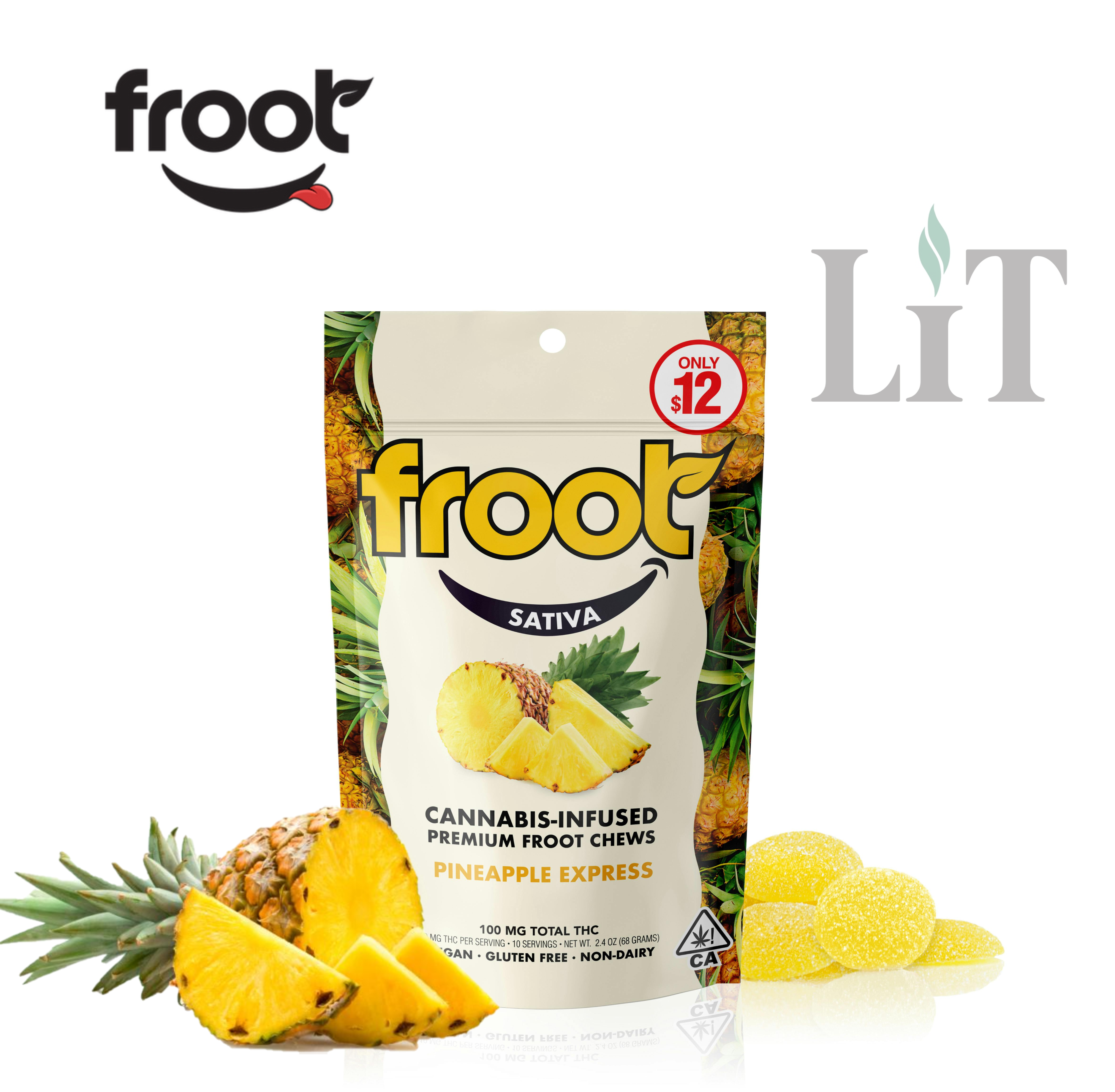 Froot — PINEAPPLE EXPRESS (10PK) GUMMIES -