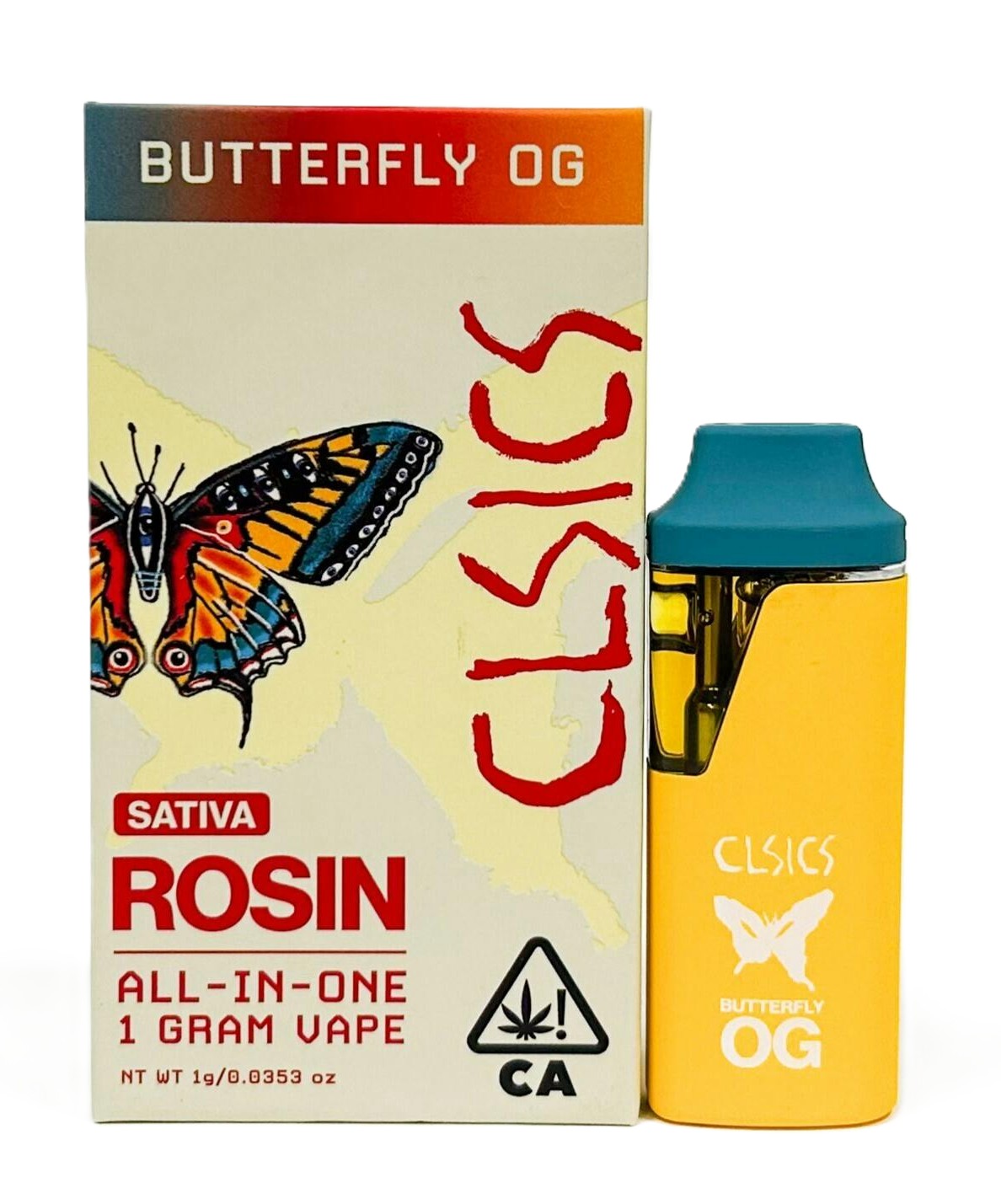 CLSICS — BUTTERFLY OG - 1G LIVE ROSIN ALL IN ONE