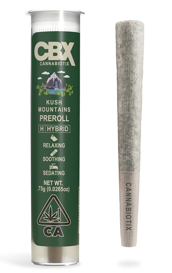 CBX — KUSH MOUNTAINS - 0.75G PRE-ROLL