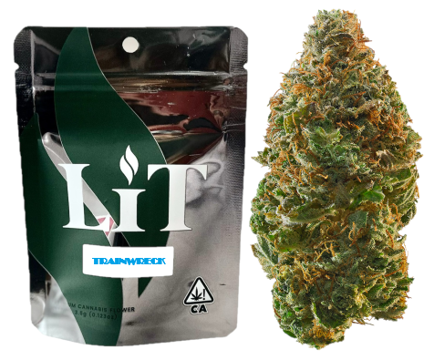 Lit Cannabis — TRAINWRECK - 3.5G SILVER LINE