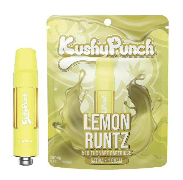 Kushy Punch — LEMON RUNTZ - 1G VAPE