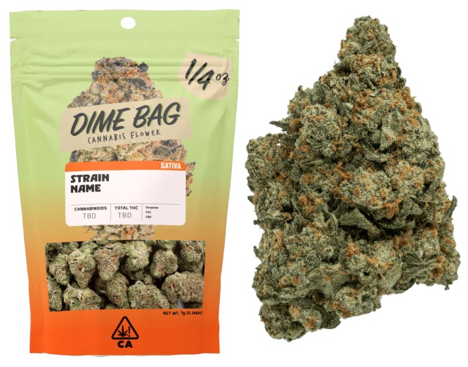 DIME BAG — STRAWBERRY SHERBET -