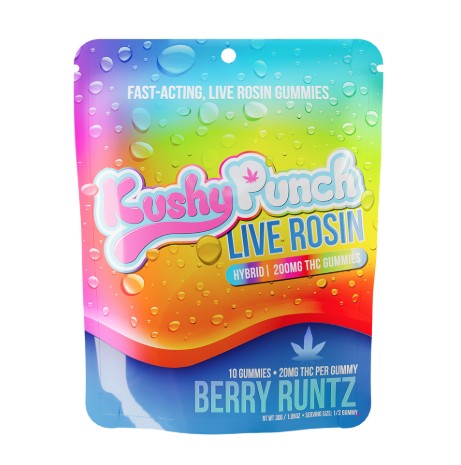 Kushy Punch — BERRY RUNTZ - LIVE ROSIN GUMMY