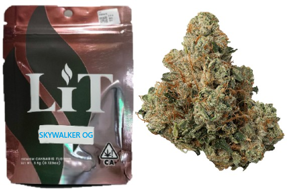 Lit Cannabis: Skywalker OG - Rose Gold Line