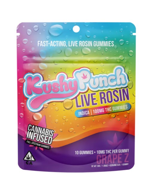 Kushy Punch — GRAPE Z - LIVE ROSIN GUMMY