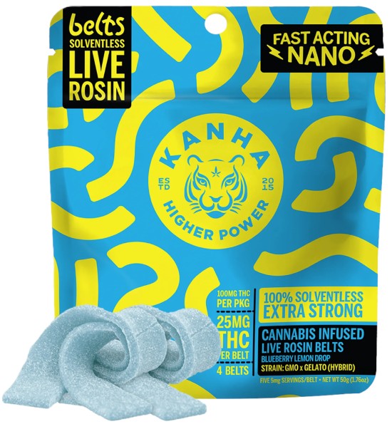 KANHA: Blueberry Lemon Drop - Belts