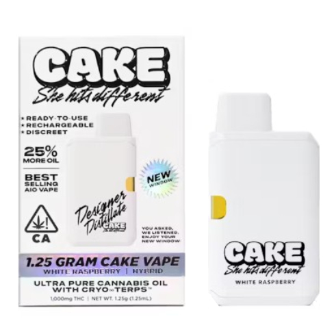 Cake: White Raspberry