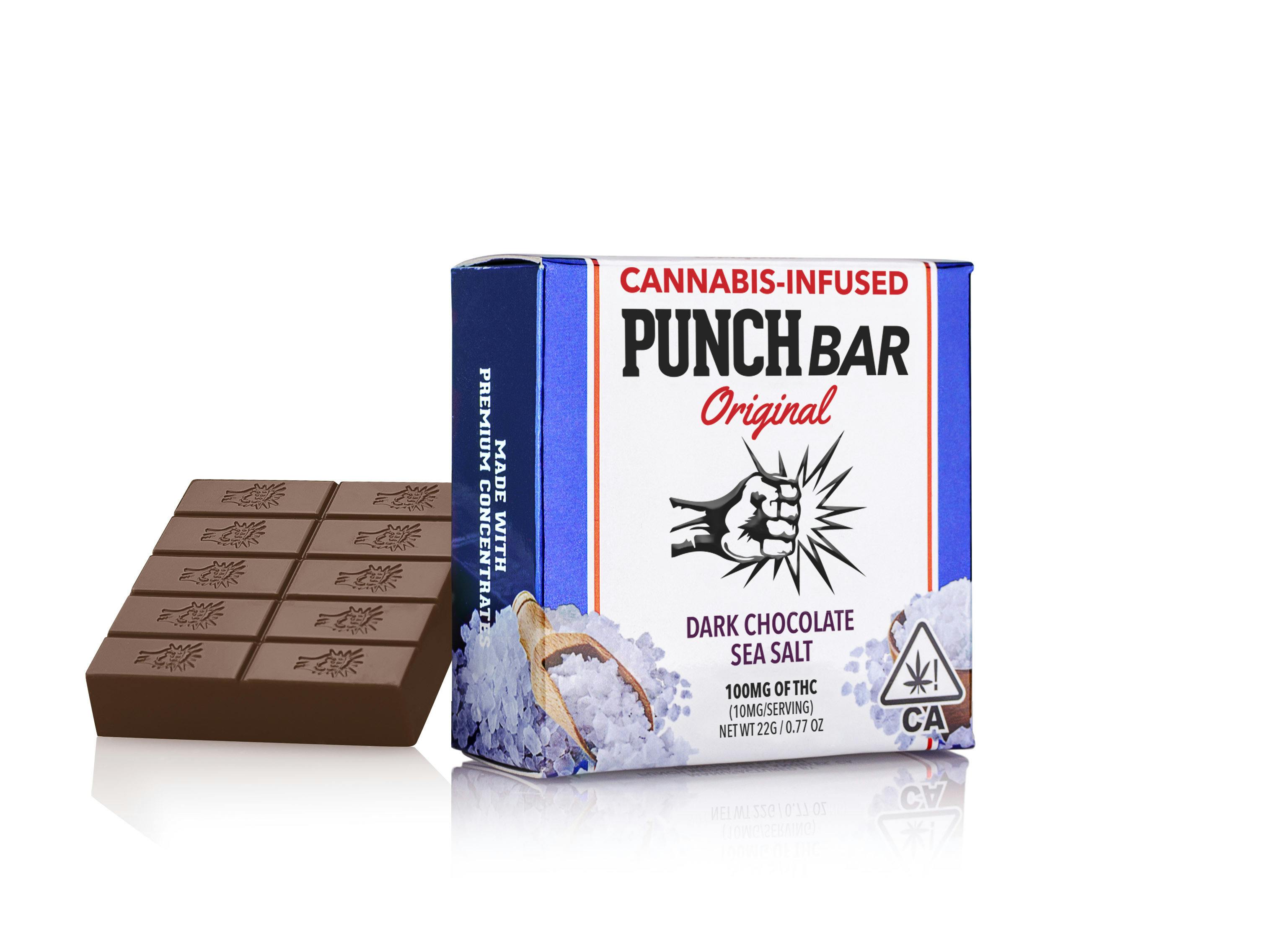 PUNCH BAR — SEA SALT DARK CHOCOLATE -