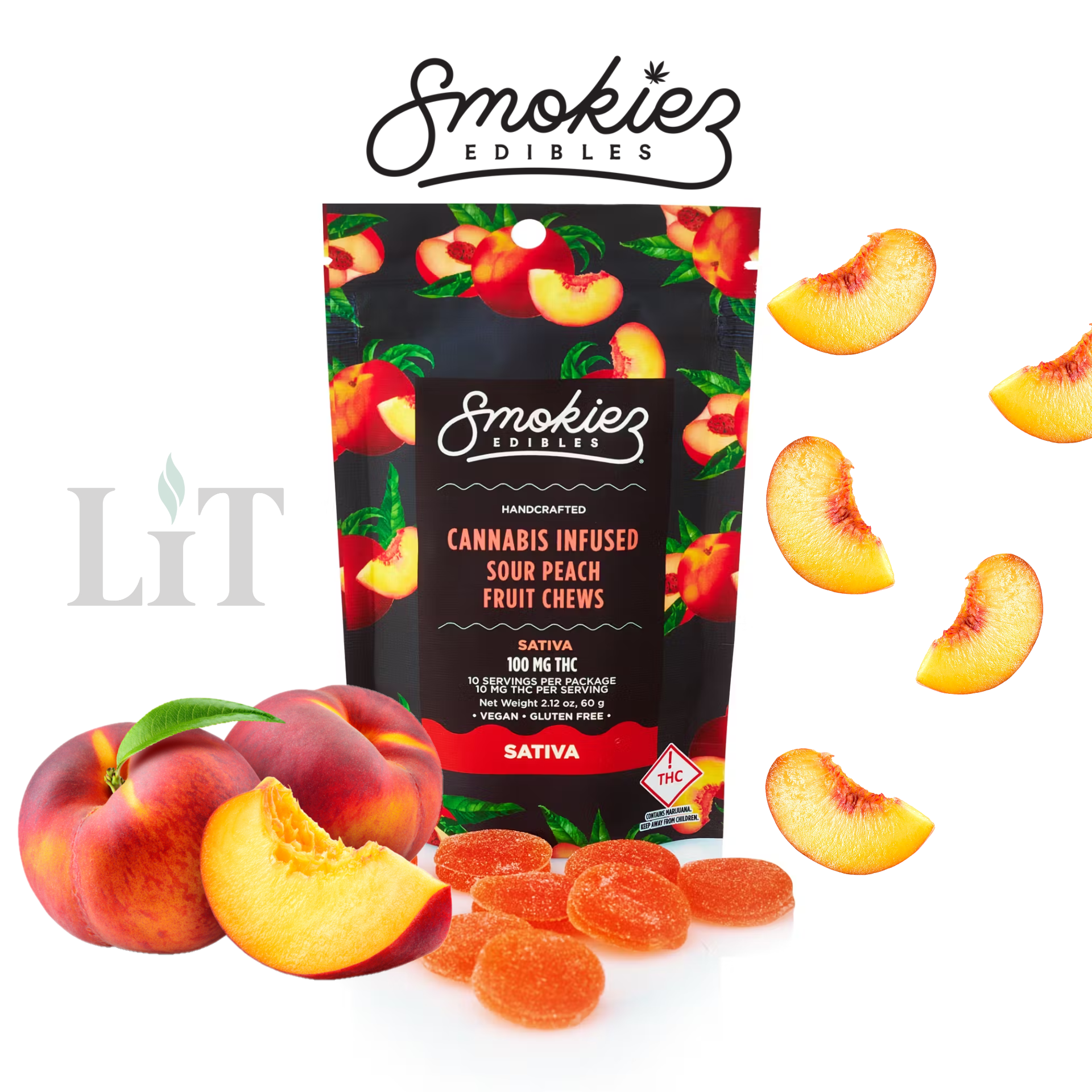 Smokiez Edibles — SOUR PEACH -