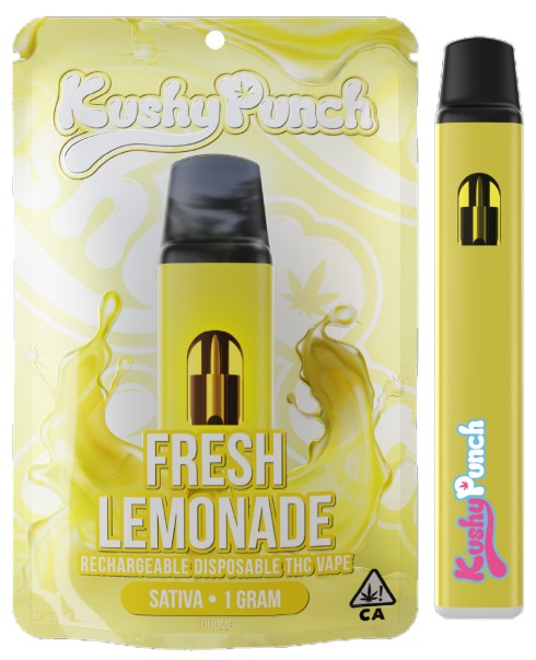 Kushy Punch: FRESH LEMONADE - 1G ALL-IN-ONE