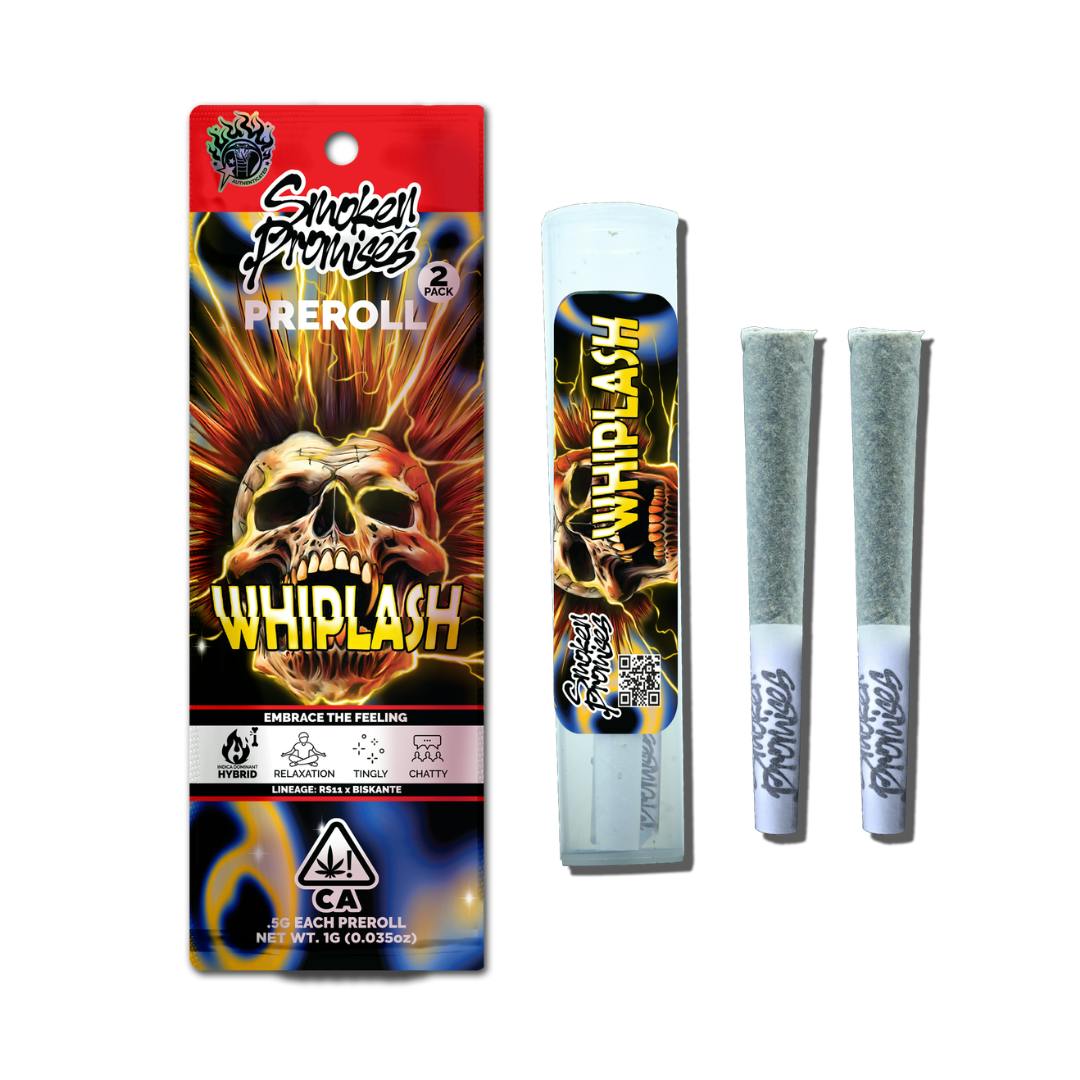 Smoken Promises — WHIPLASH - .5G 2PK