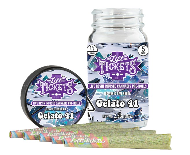 Lift Tickets — GELATO 41 - .5G 5PK