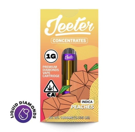 Jeeter — PEACHES - 1G LIQUID DIAMONDS VAPE