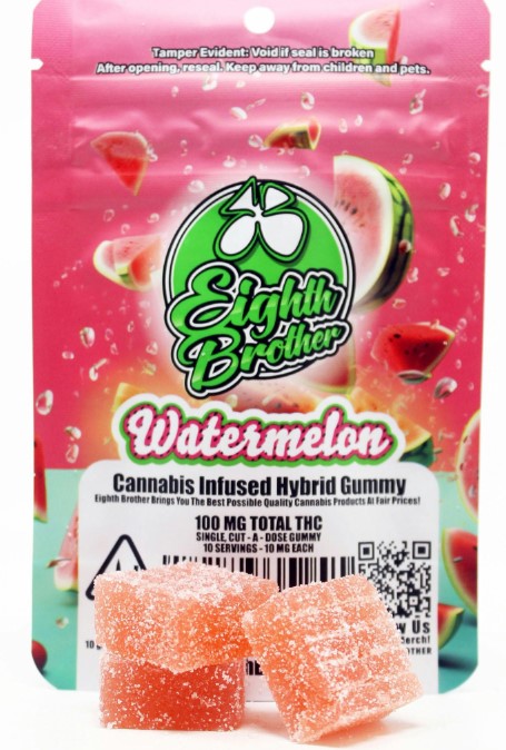 Eighth Brother — WATERMELON - 100MG SINGLE GUMMY