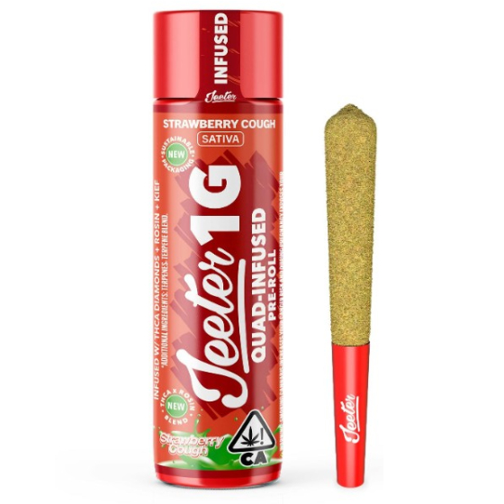 Jeeter — STRAWBERRY COUGH - 1G PREROLL