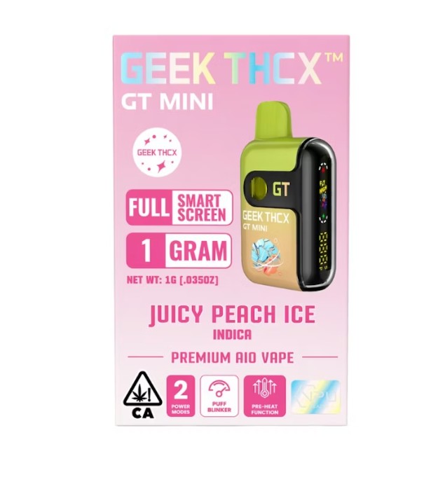 Geek THCx: JUICY PEACH - 1G AIO