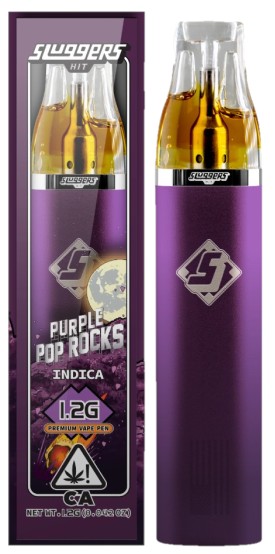 Sluggers — PURPLE POP ROCKS - 1.2G ALL IN ONE VAPE
