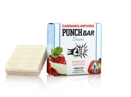 PUNCH BAR: Strawberry Cheesecake