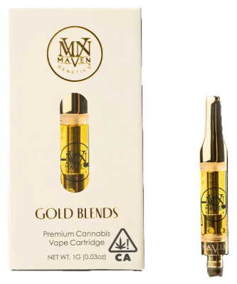 Maven Genetics — UMAMI BUTTER - 1G GOLD BLEND CARTRIDGE