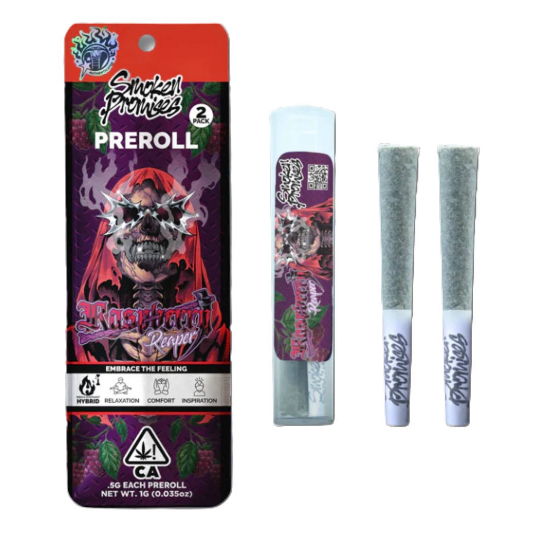 Smoken Promises — RASPBERRY REAPER - 0.5G 2PK