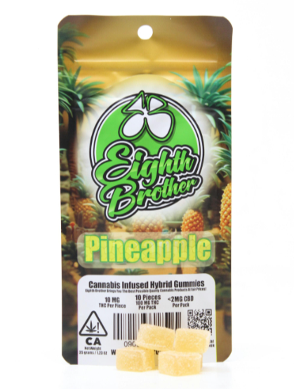Eighth Brother — PINEAPPLE - 100MG 10PK