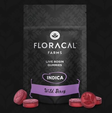 FLORACAL - WILD BERRY LIVE ROSIN GUMMIES (10PK) (100MG) (I) - 100 MG