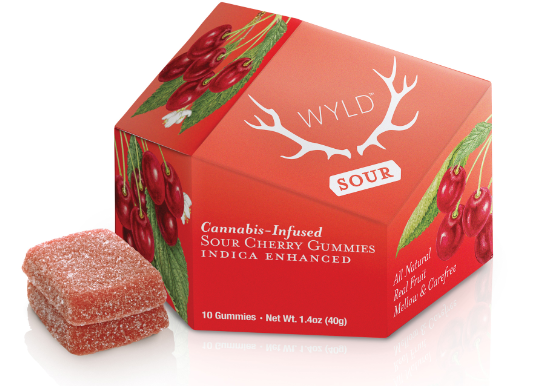 SOUR CHERRY GUMMIES (100MG) (I)