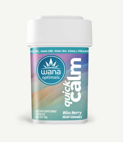 CALM BLISSBERRY GUMMIES (10PK) (10:10:1) (CBD:CBG:THC) (I)