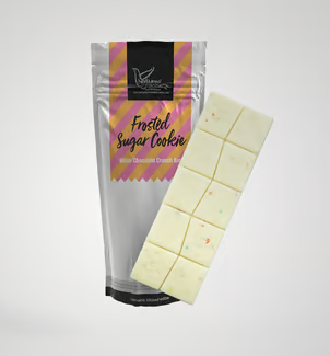 FROSTED SUGAR COOKIE WHITE CHOCOLATE BAR (100MG) (H)