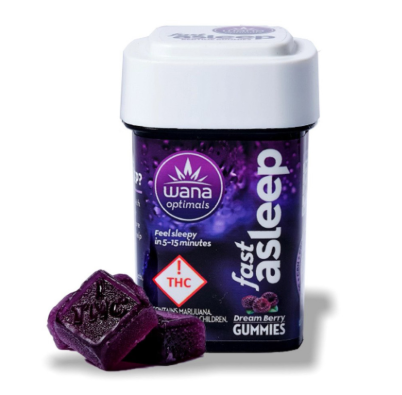 FAST ASLEEP DREAM BERRY GUMMIES (10PK) (160MG) (I) - 100 MG