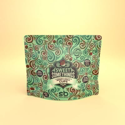 SWEET SOMETHINGS - MINT CHILL CUPS (10PK) (100MG) (H)