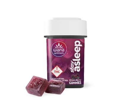 WANA - DREAM BERRY STAY ASLEEP GUMMIES (400MG) (CBD:THC:CBN:CBG) (3:2:1:1) (I) - 400 MG